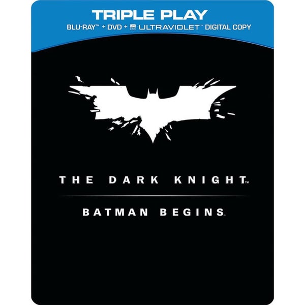 Batman Begins / The Dark Knight - Limited Numbered Steelbook Edition