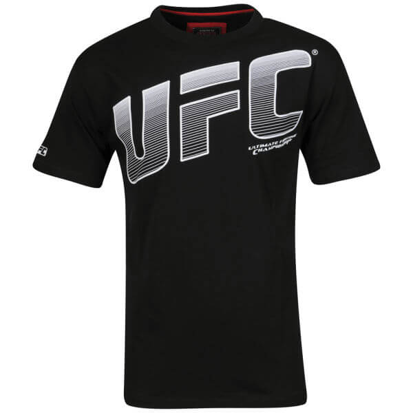 UFC Men's Line T-Shirt - Black