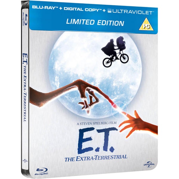 E.T. The Extra-Terrestrial - Limited Edition Steelbook (Includes Digital and UltraViolet Copy)