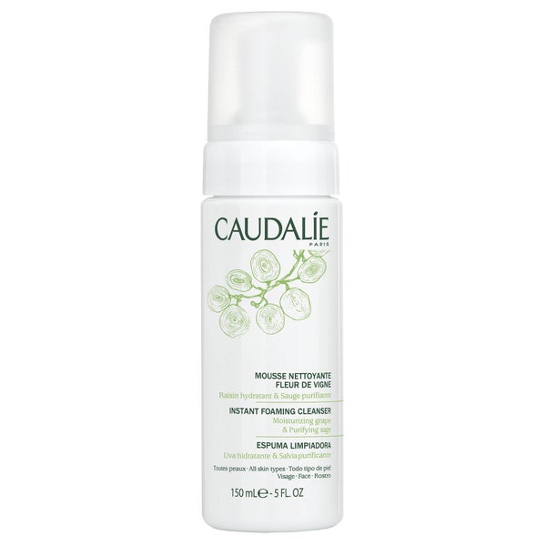 Caudalie Instant Foaming Cleanser -vaahtoutuva puhdistusaine (150ml)