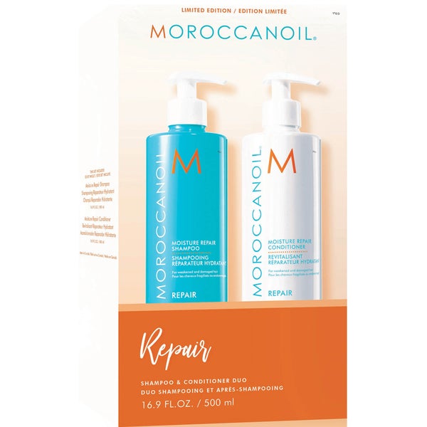 Moroccanoil Moisture Repair Shampoo & Conditioner Duo (2x500ml)