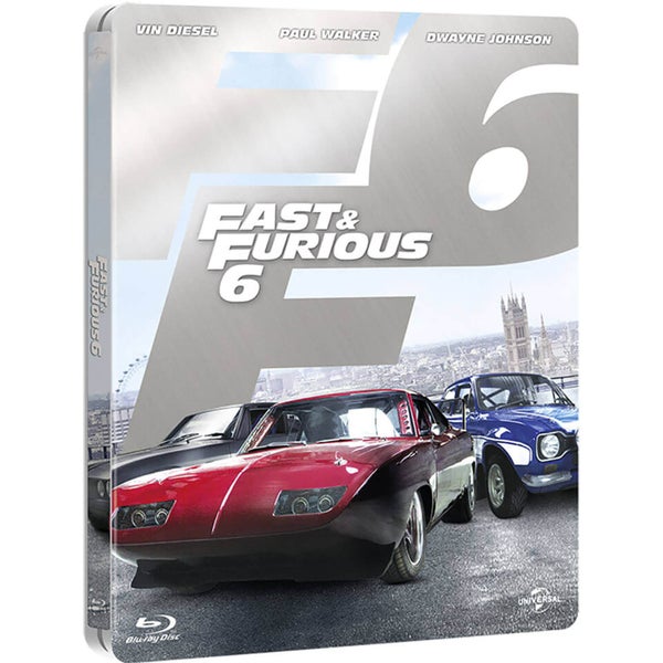 Fast and Furious 6 - Steelbook Exclusif Limité pour Zavvi