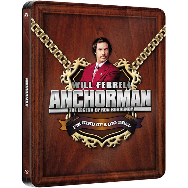 Anchorman: The Legend of Ron Burgundy - Zavvi UK Exclusive Limited Edition Steelbook