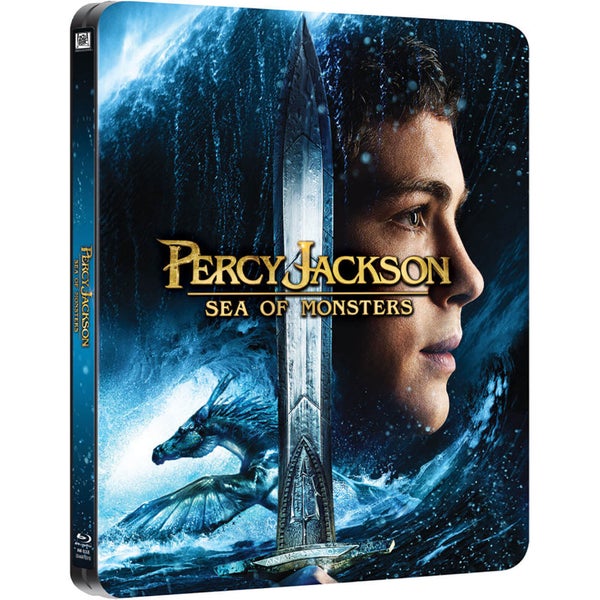 Percy Jackson: Sea of Monsters - Limited Edition Steelbook (Includes 3D Blu-Ray, 2D Blu-Ray and UltraViolet Copy)