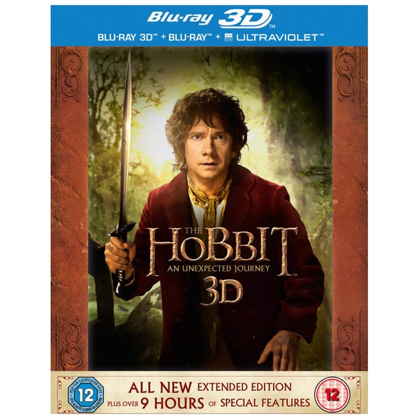 The Hobbit: An Unexpected Journey - Extended Editie 3D (Bevat 2D Versie en UltraViolet Copy)