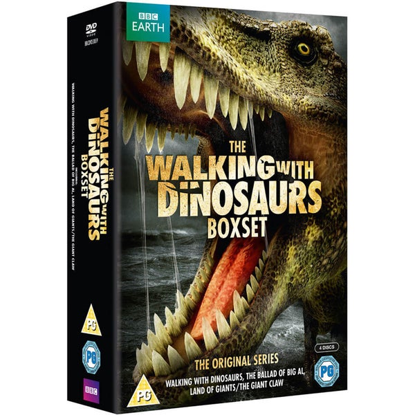 Le coffret "Walking with Dinosaurs" (La marche avec les dinosaures)