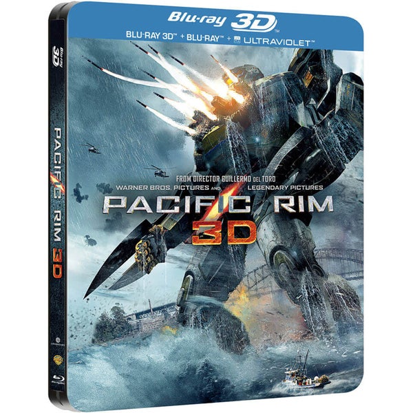 Pacific Rim 3D - Limited Edition Steelbook (Includes 2D Version and UltraViolet Copy)