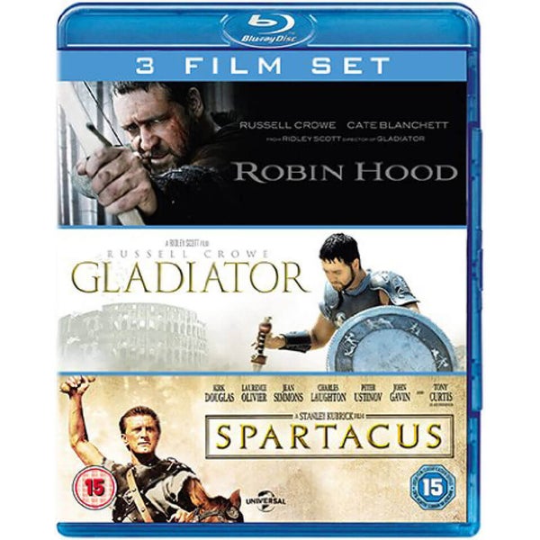 Gladiator / Spartacus / Robin des Bois