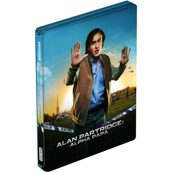 Alan Partridge: Alpha Papa - Steelbook Editie - Double Play (Blu-Ray en DVD)