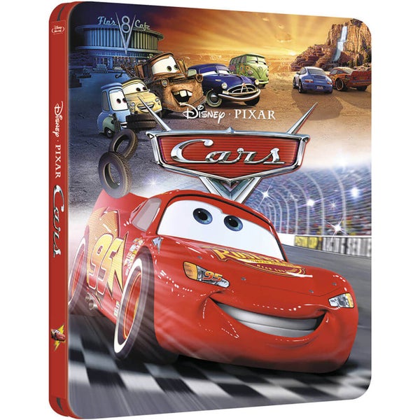 Cars 3D - Zavvi Exclusive Limited Edition Steelbook (The Pixar Collection #8)