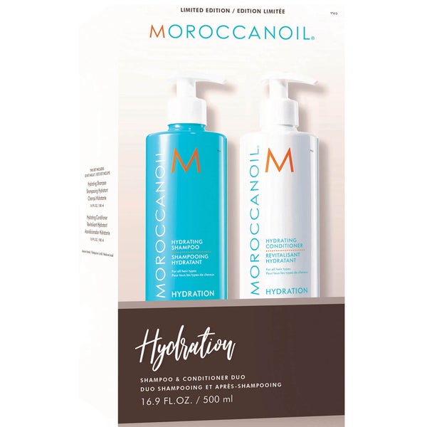 Moroccanoil Hydrating Shampoo and Conditioner Duo (2x500ml) (Worth £69.40)