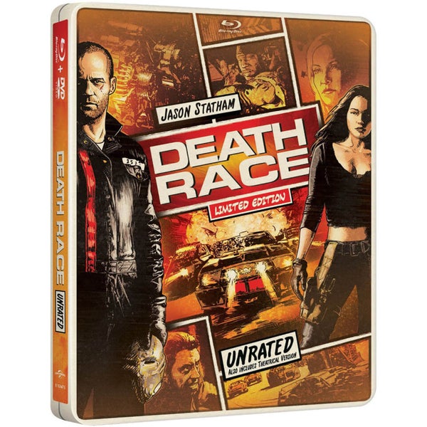 Death Race - Import - Limited Edition Steelbook (Region Free) (UK EDITION)