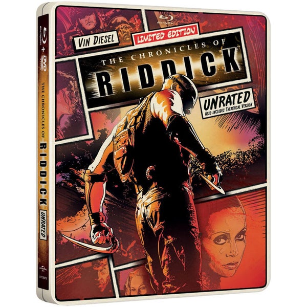 Chronicles of Riddick - Import - Limited Edition Steelbook (Region Free)