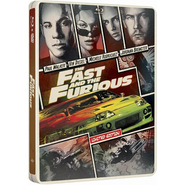 Fast and The Furious - Import - Limited Edition Steelbook (Region Free)