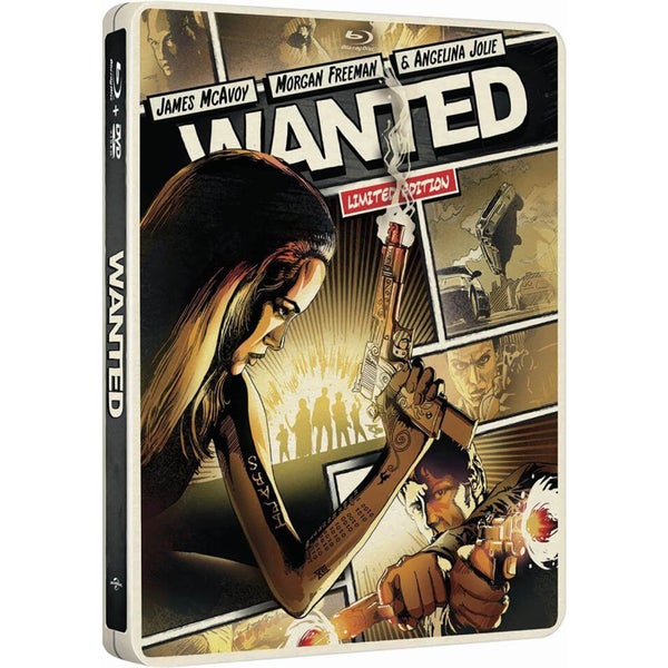 Wanted - Import - Limited Edition Steelbook (Region Free)