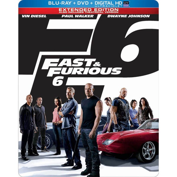 Fast and Furious 6 - Import - Limited Edition Steelbook (Region 1)