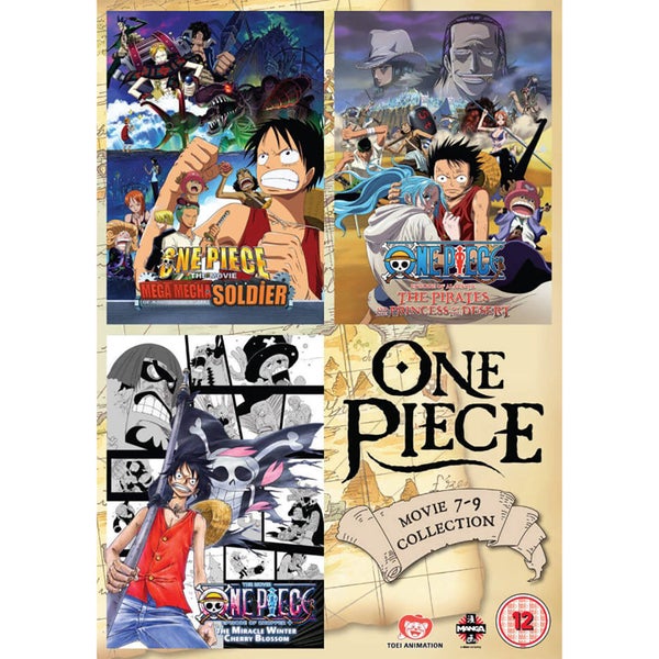 One Piece Movie Collection 3 (Contains Films 7-9)