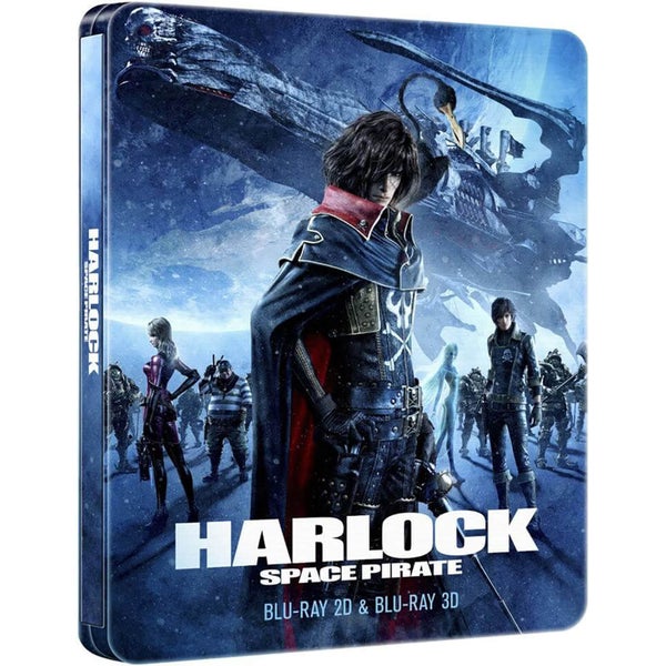 Harlock Space Pirate Steelbook 2D/3D (UK EDITION)