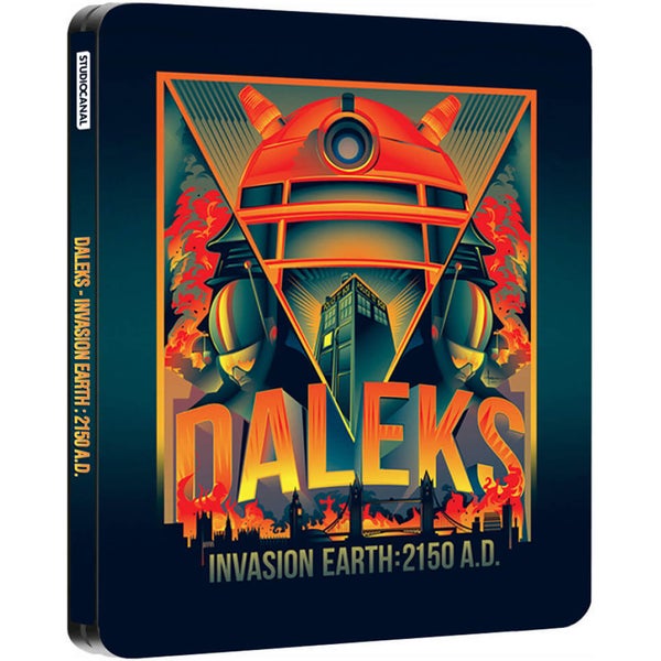 Daleks - Invasion Earth: 2150 A.D. - Zavvi UK Exclusive Limited Edition Steelbook (2000 Only)