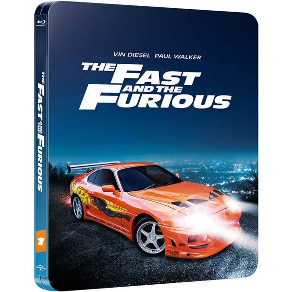 The Fast and the Furious - Zavvi UK Exclusive Limited Edition Steelbook (Limited to 2000 Copies and Includes UltraViolet Copy)