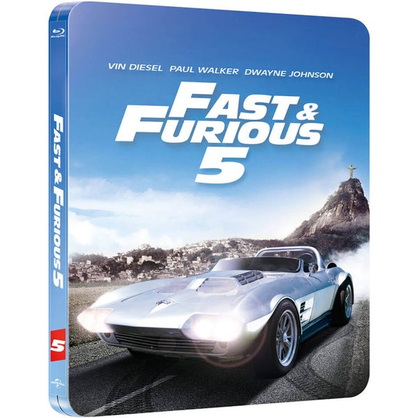 Fast Five - Zavvi Exclusive Limited Edition Steelbook (Limited to 2000 Copies and Includes UltraViolet Copy)
