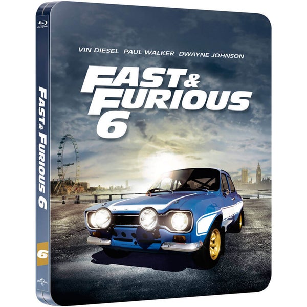 Fast & Furious 6 - Zavvi Exclusive Limited Edition Steelbook (Limited to 2000 Copies and Includes UltraViolet Copy)