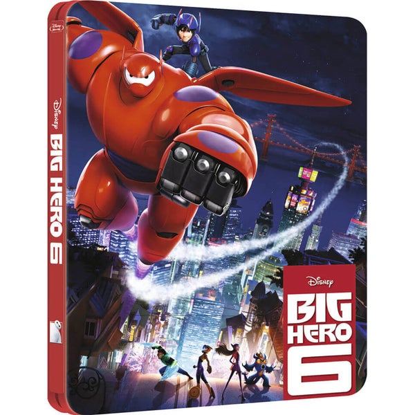 Big Hero 6 3D (Includes 2D Version) - Zavvi UK Exclusive Limited Edition Steelbook