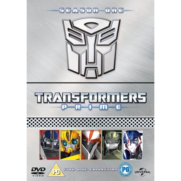 Transformers Prime - Season 1 Parts 1-5 Collection