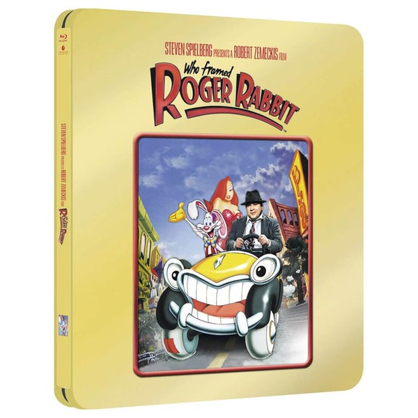 Who Framed Roger Rabbit - Zavvi UK Exclusive Gold Edition Steelbook