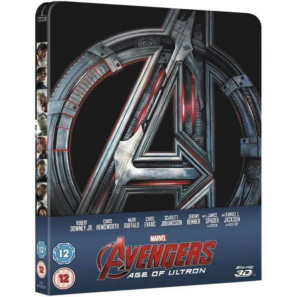 Avengers: Ages of Ultron 3D (Includes 2D Version) - Zavvi UK Exclusive Limited Edition Steelbook 