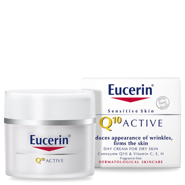 Krem na dzień przeciwzmarszczkowy do skóry wrażliwej Eucerin® Sensitive Skin Q10 Active (50 ml)