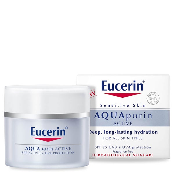 Eucerin® Aquaporin Active com FPS 25 e Proteção UVB + UVA (50 ml)