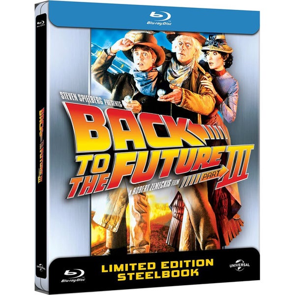 Back to The Future 3  - Zavvi UK Exclusive Limited Anniversary Edition Steelbook