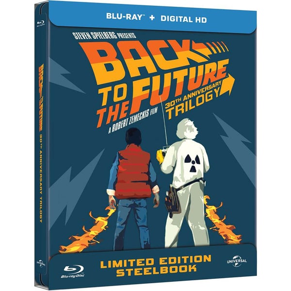 Back to The Future Trilogy - Zavvi Exclusive Limited Edition Steelbook Box Set