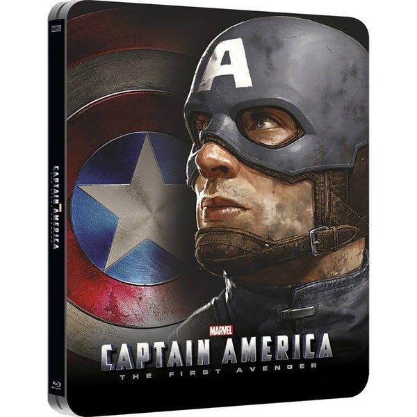 Captain America: The First Avenger 3D (Includes 2D Version) - Zavvi Exclusive Lenticular Edition Steelbook