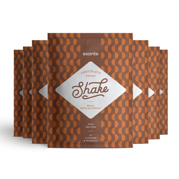 Meal Replacement Box of 7 Chocolate Orange Shakes