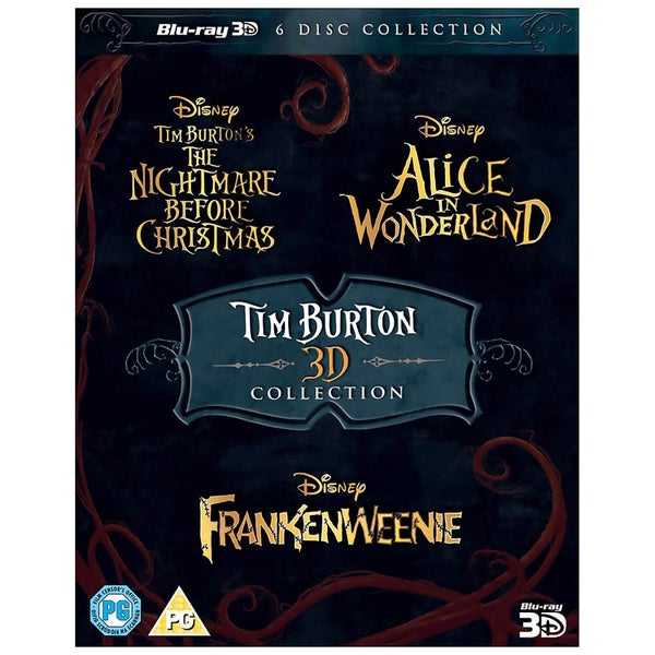 Tim Burton 3D-Smmlung (einschließlich 2D-Kopien)