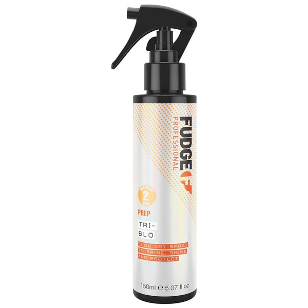 Fudge Tri-Blo Prime Shine and Protect Blow-Dry Spray (ファッジ トリ・ブロ プライム シャイン アンド プロテクト ブロー・ドライ スプレー) (150ml)