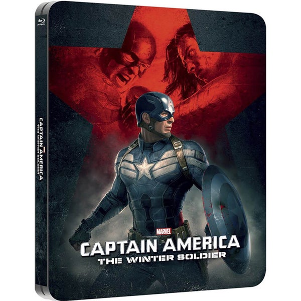 Captain America: The Winter Soldier 3D (Includes 2D Version) - Zavvi Exclusive Lenticular Edition Steelbook