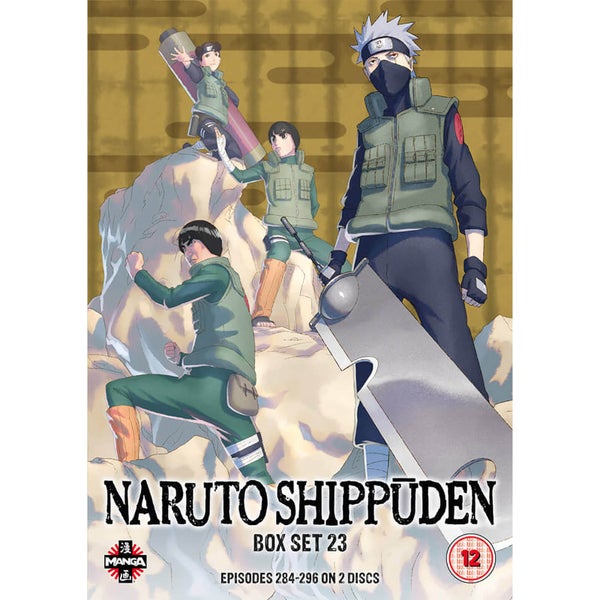 Naruto Shippuden Box 23 - Episodes 284-296