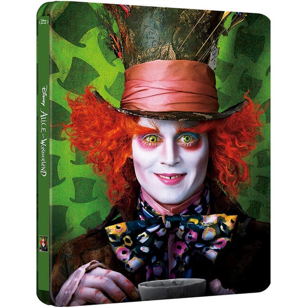 Alice in Wonderland 3D (Includes 2D Version) - Zavvi UK Exclusive Limited Edition Steelbook