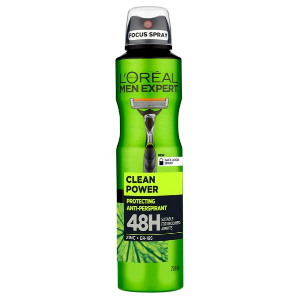 L'Oréal Paris Men Expert Clean Power Anti-Traspirante 48H (150ml)