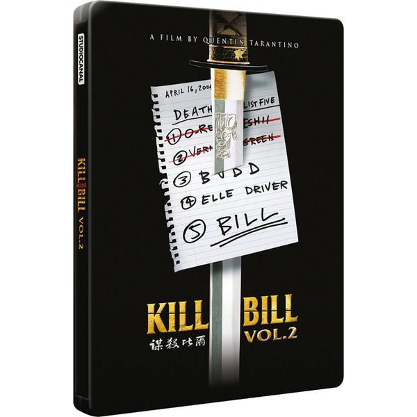 Kill Bill: Volume 2 - Zavvi UK Exclusive Limited Edition Steelbook