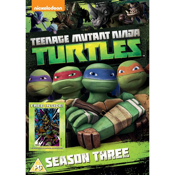 Teenage Mutant Ninja Turtles: Season 3 Complete Collection (Free Exclusive Poster Inside)