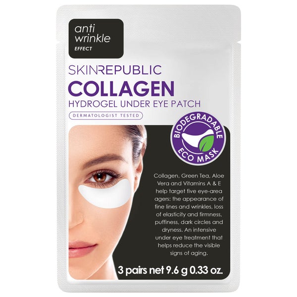 Skin Republic Collagen Under Eye Patch -silmänympäryslaput (3 paria) (18g)
