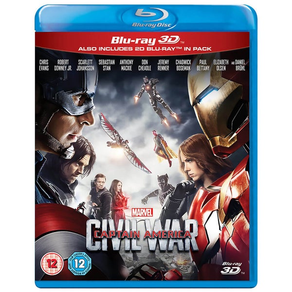 Captain America: Civil War 3D (Includes 2D Version)