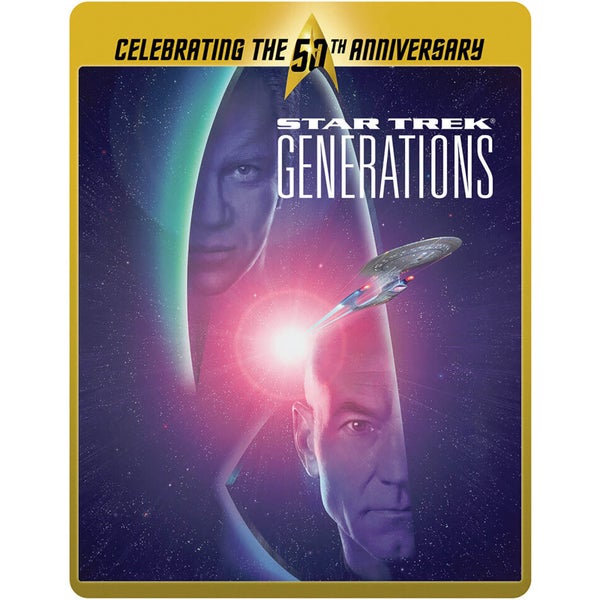 Star Trek 7 - Treffen der Generationen - Limited Edition 50. Jubiläums Edition Steelbook