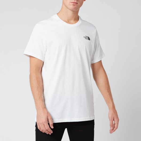 The North Face Simple Dome T-Shirt für Herren - Weiß