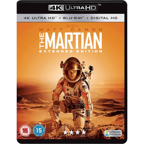 The Martian - Extended Edition - 4K Ultra HD (Includes UV Copy)