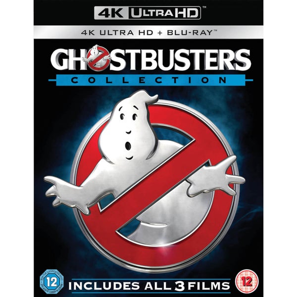 Ghostbusters 1-3 Collection (6 Disc 4K Ultra HD & Blu-Ray)